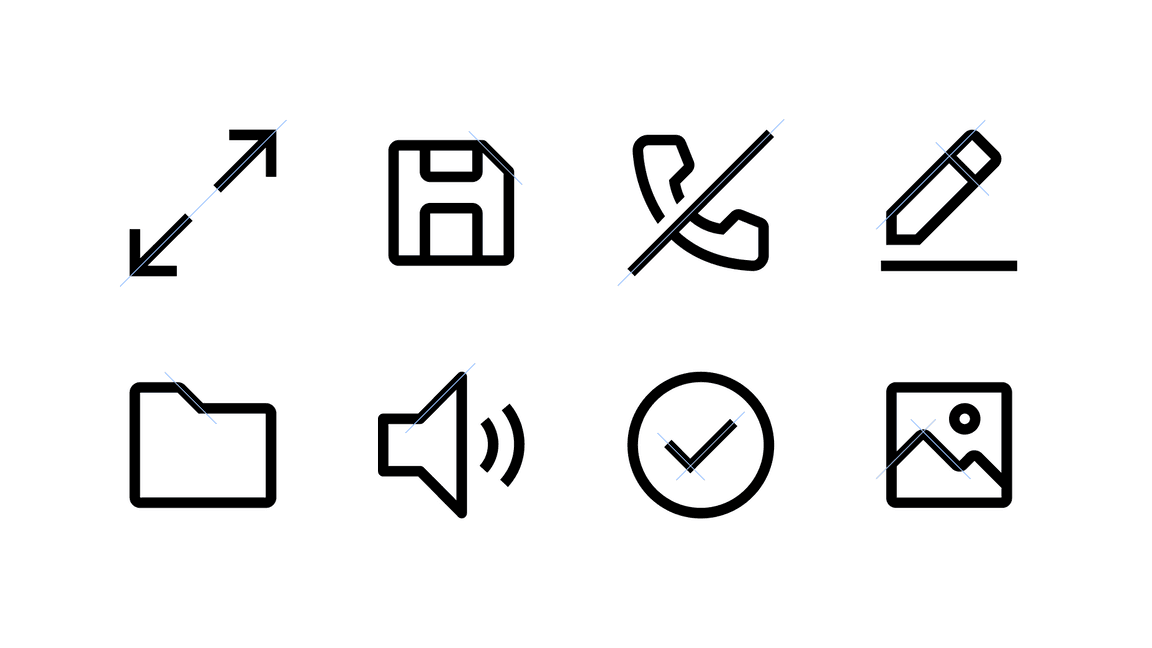 35 idl iconography ui icons design